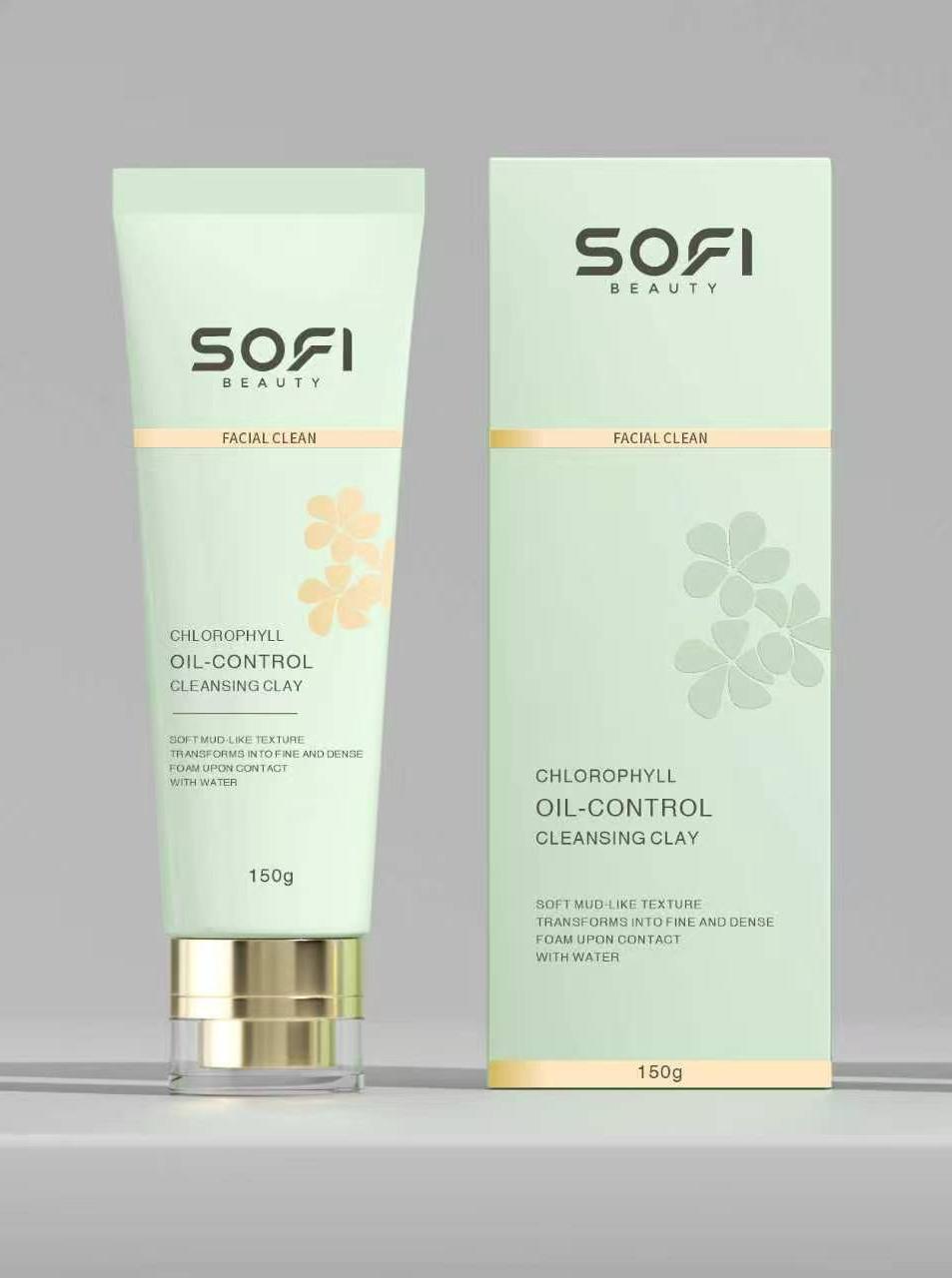 SOFI BEAUTY - Chlorophyl Oil Control Cleansing Clay 150 g.